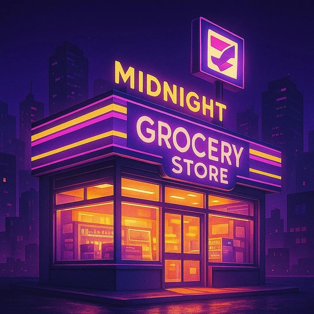Midnight Grocery Store cover artwork